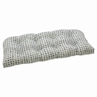 Pillow Perfect Cuscino per panca astratto, 45,7 x 114,3 x 7,6 cm, Sunny Spot Papaya